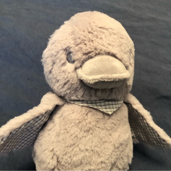 Gingerlilly Light Gray Plush Duck - Picture 4 of 5